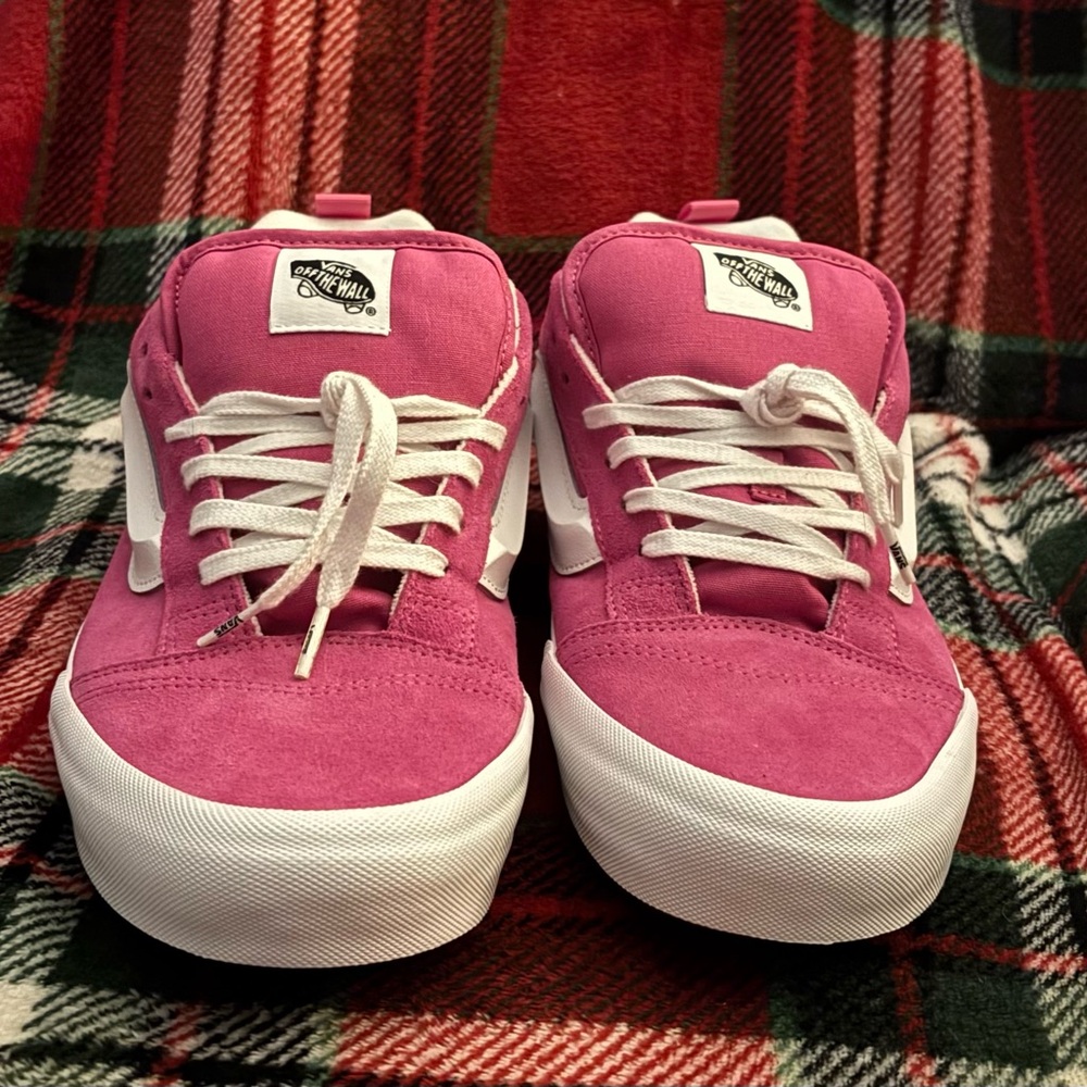 Vans Knu Skool Hot Pink/White *NEW* - Picture 2 of 5